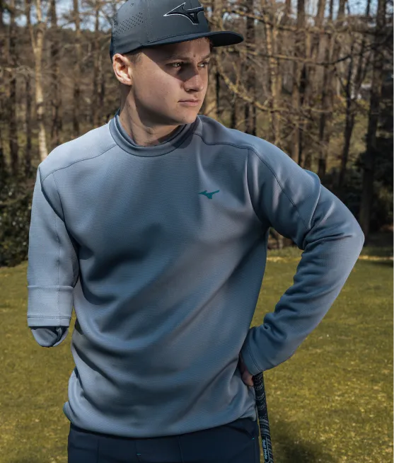 Mizuno G-Style Crew 2.0 - Quicksilver