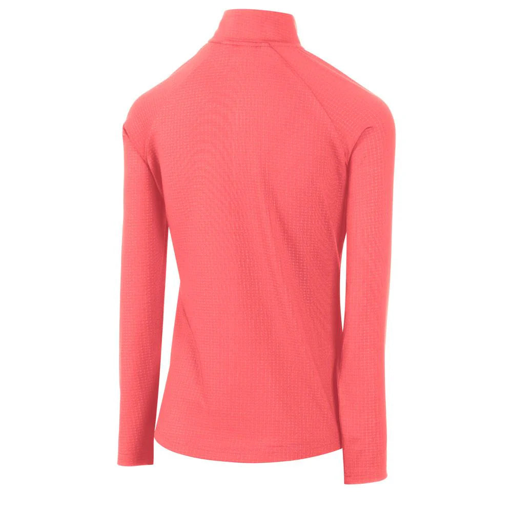 Ladies Full Zip Embossed Top Layer