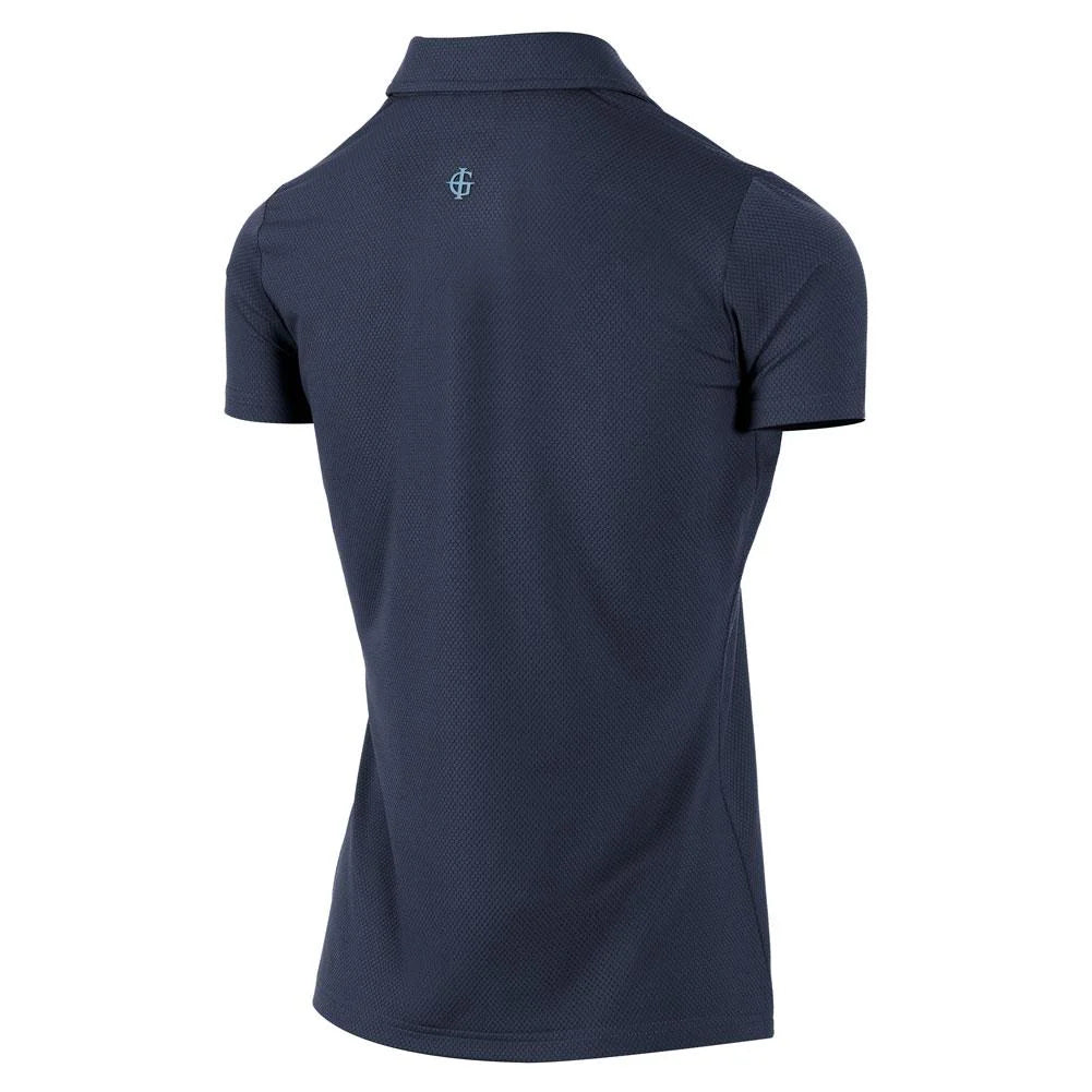 Ladies Honeycomb Jacquard UV Protection Polo Shirt