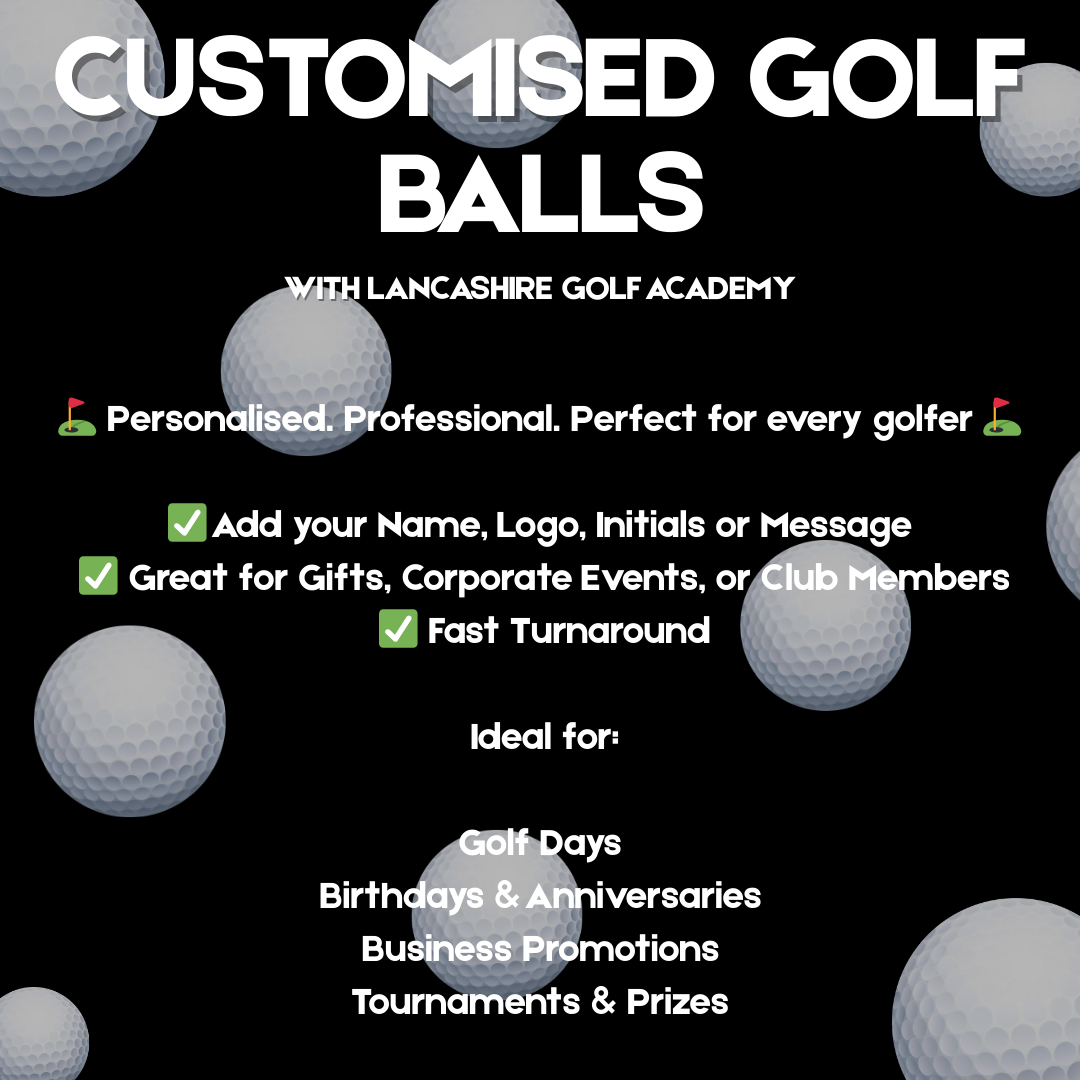 Customised Golf Balls | Personalised with Text or Image
