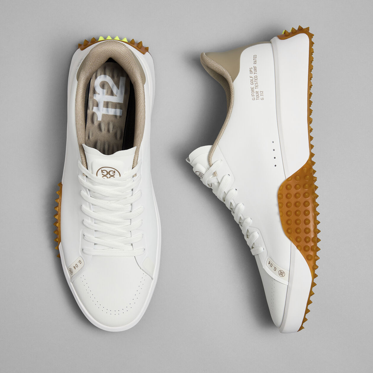 G/FORE MEN'S G.112 GOLF SHOE - Dune/Gum | WOR