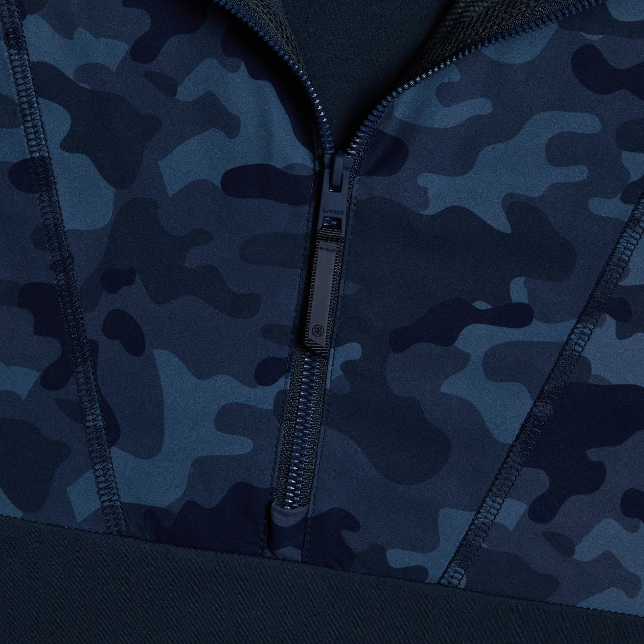 G/FORE | Hybrid 1/4 Zip Hooded Pullover