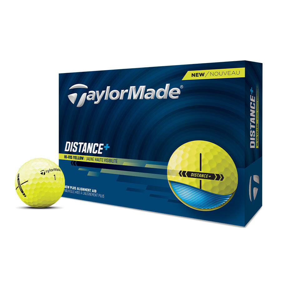 Distance+ Yellow Golf Balls