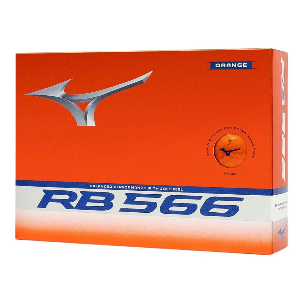 Mizuno RB666 Golf Balls Orange 4 for 3 Dozen