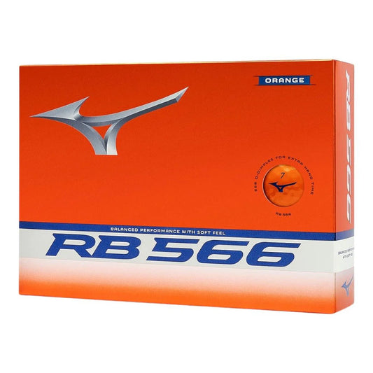 Mizuno RB666 Golf Balls Orange - 1 Dozen