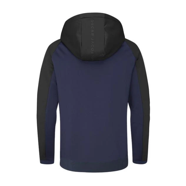 Oscar Jacobson Trapp Hoodie - Navy/Black