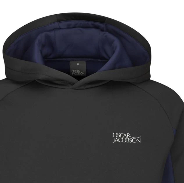 Oscar Jacobson Trapp Hoodie - Navy/Black