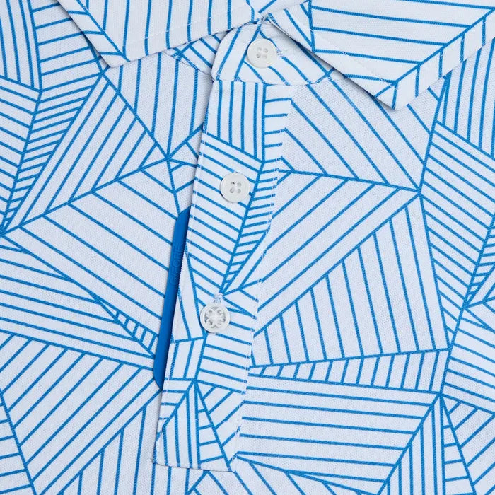 G/FORE | Geometric Tech Piqué Polo