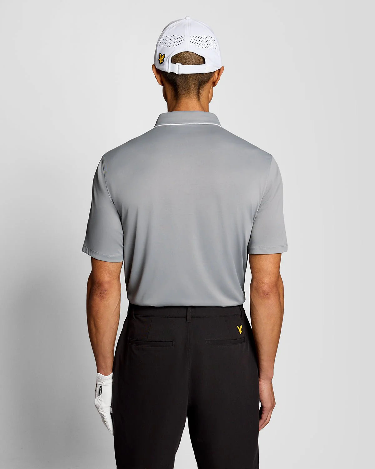Contrast Collar Polo - Ultimate Grey | Lyle & Scott
