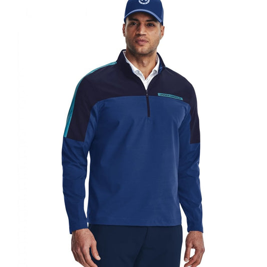 Under Armour Storm Windstrike Half Zip - Blue/Navy
