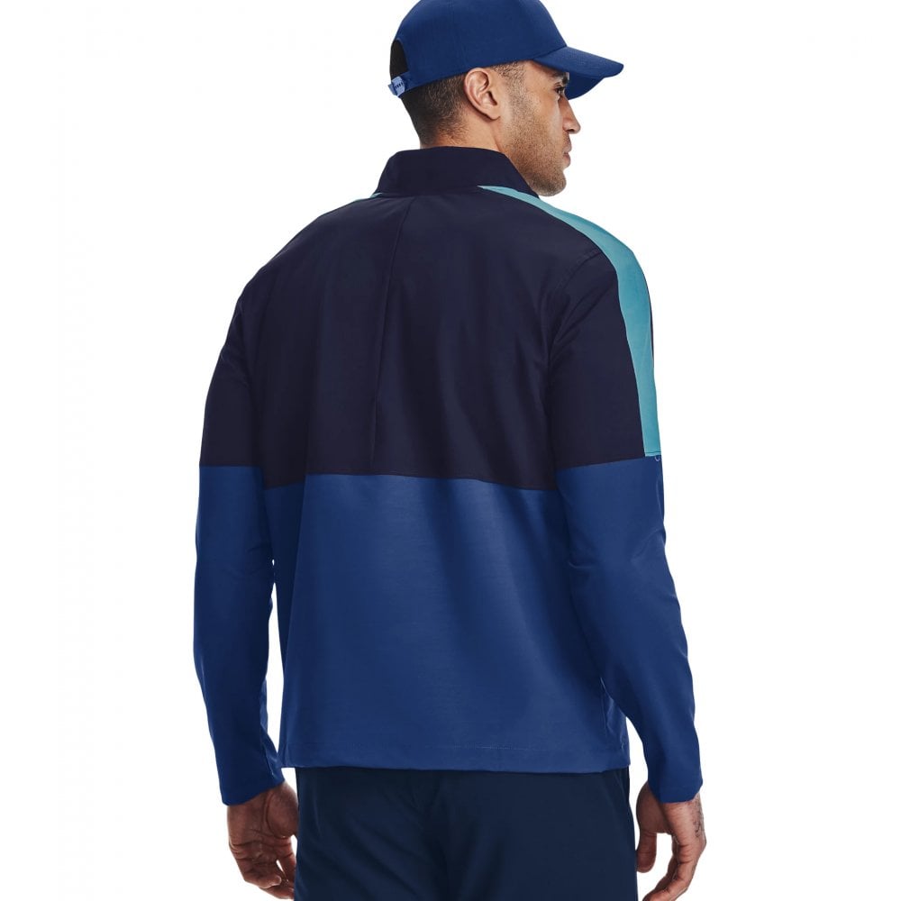 Under Armour Storm Windstrike Half Zip - Blue/Navy