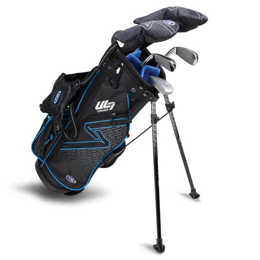 UL7 48 5 Club Stand Set, All Graphite, Black/Teal Bag | US Kids Golf