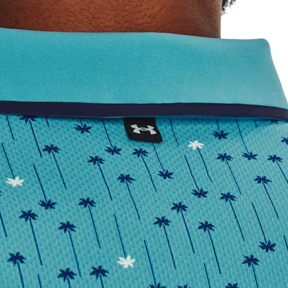 Under Armour Iso-Chill Edge Polo - Glacier Blue