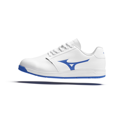 Mizuno G-Style Golf Shoes - White and Blue | E