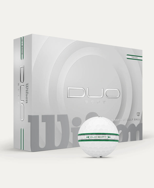 DUO Soft Golf Balls - Green TRK360
