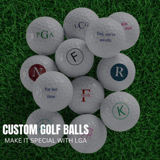 Customised Golf Balls | Personalised with Text or Image