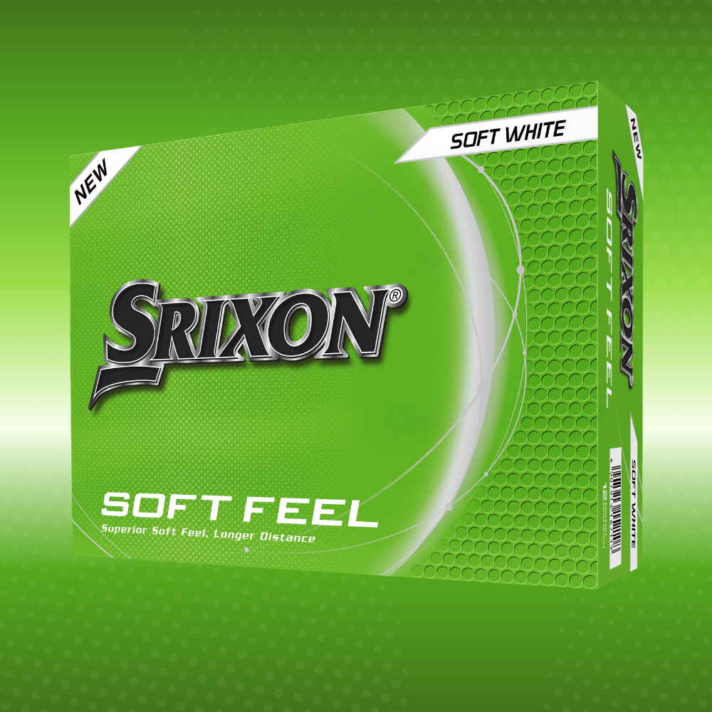 Srixon Soft Feel White- 1 Dozen