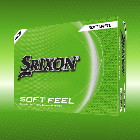 Srixon Soft Feel White- 1 Dozen
