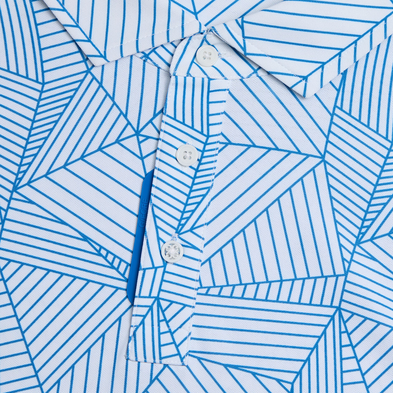 G/FORE | Geometric Tech Pique Polo