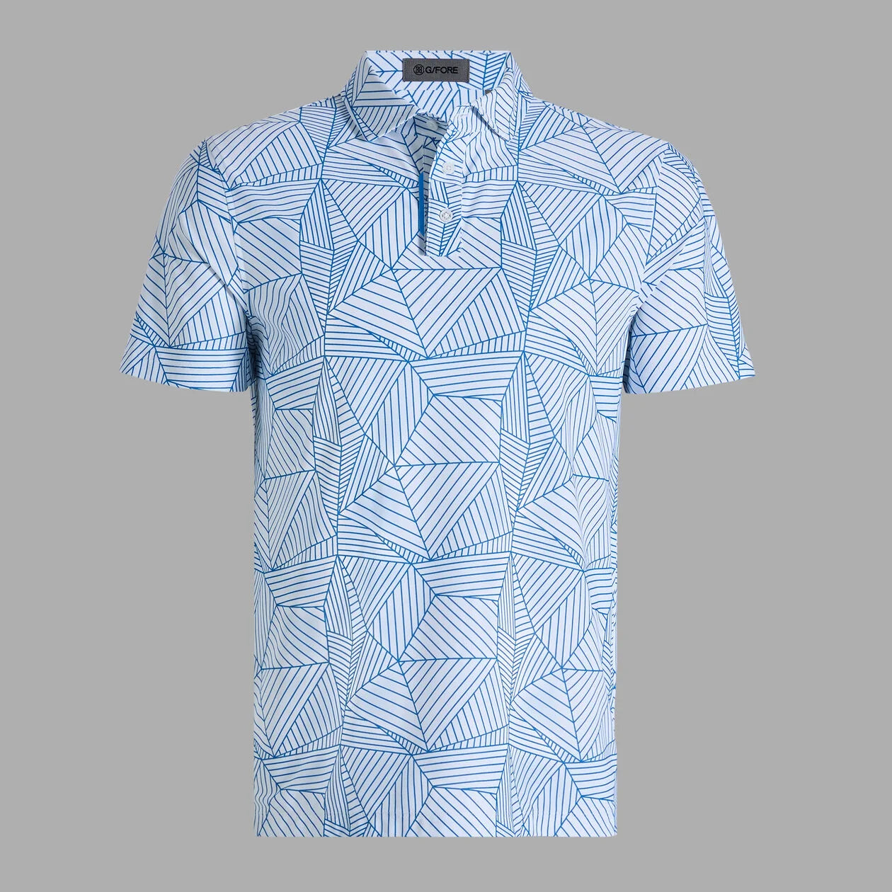 G/FORE | Geometric Tech Pique Polo