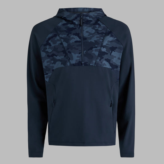 G/FORE | Hybrid 1/4 Zip Hooded Pullover