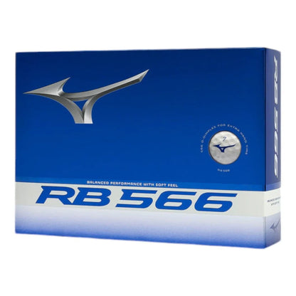Mizuno RB666 Golf Balls White - 1 Dozen