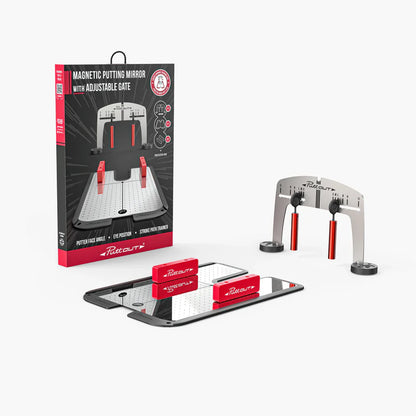 PuttOUT Magnetic Putting Mirror with Adjustable Gate