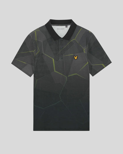 Golf Geometric Print Polo | Lyle & Scott