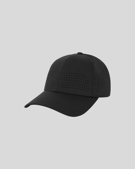 The Course Cap Black | Lyle & Scott