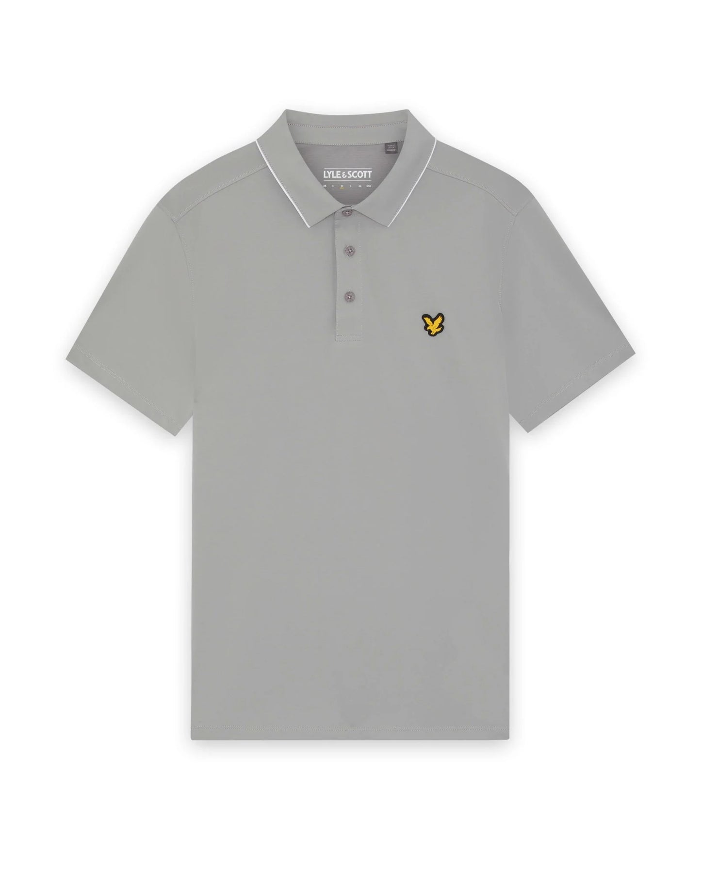 Contrast Collar Polo - Ultimate Grey | Lyle & Scott