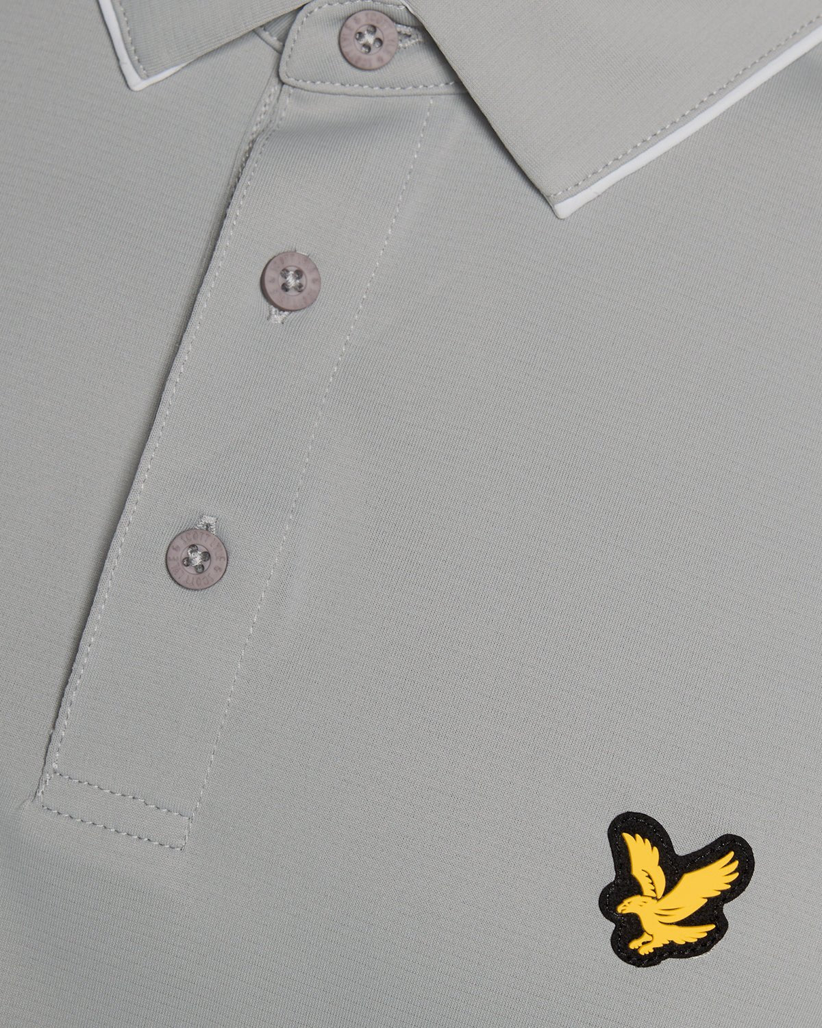 Contrast Collar Polo - Ultimate Grey | Lyle & Scott