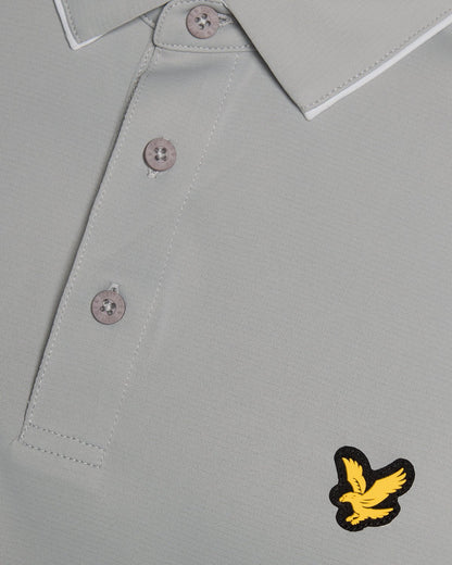 Contrast Collar Polo - Ultimate Grey | Lyle & Scott