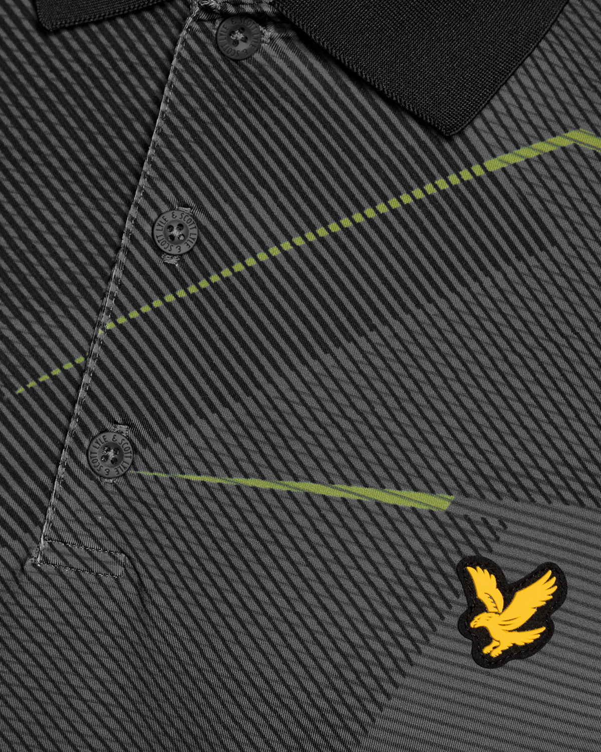 Golf Geometric Print Polo | Lyle & Scott