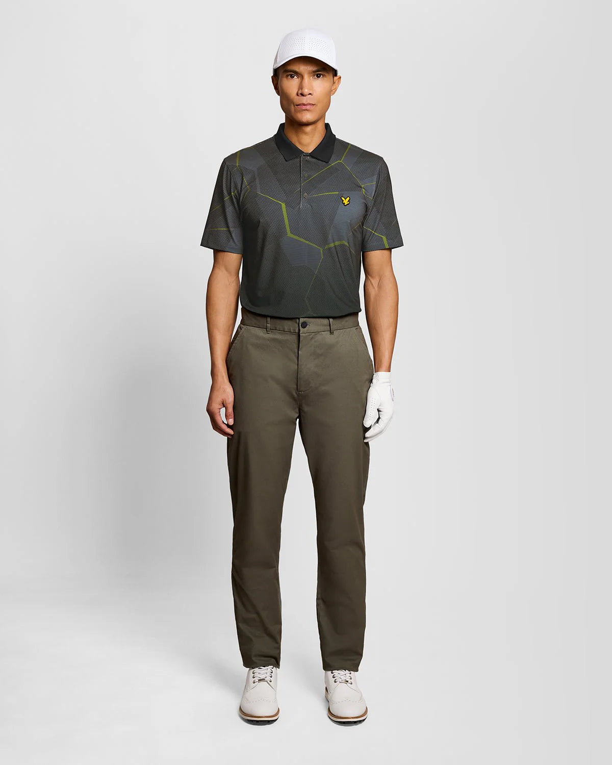 Golf Geometric Print Polo | Lyle & Scott