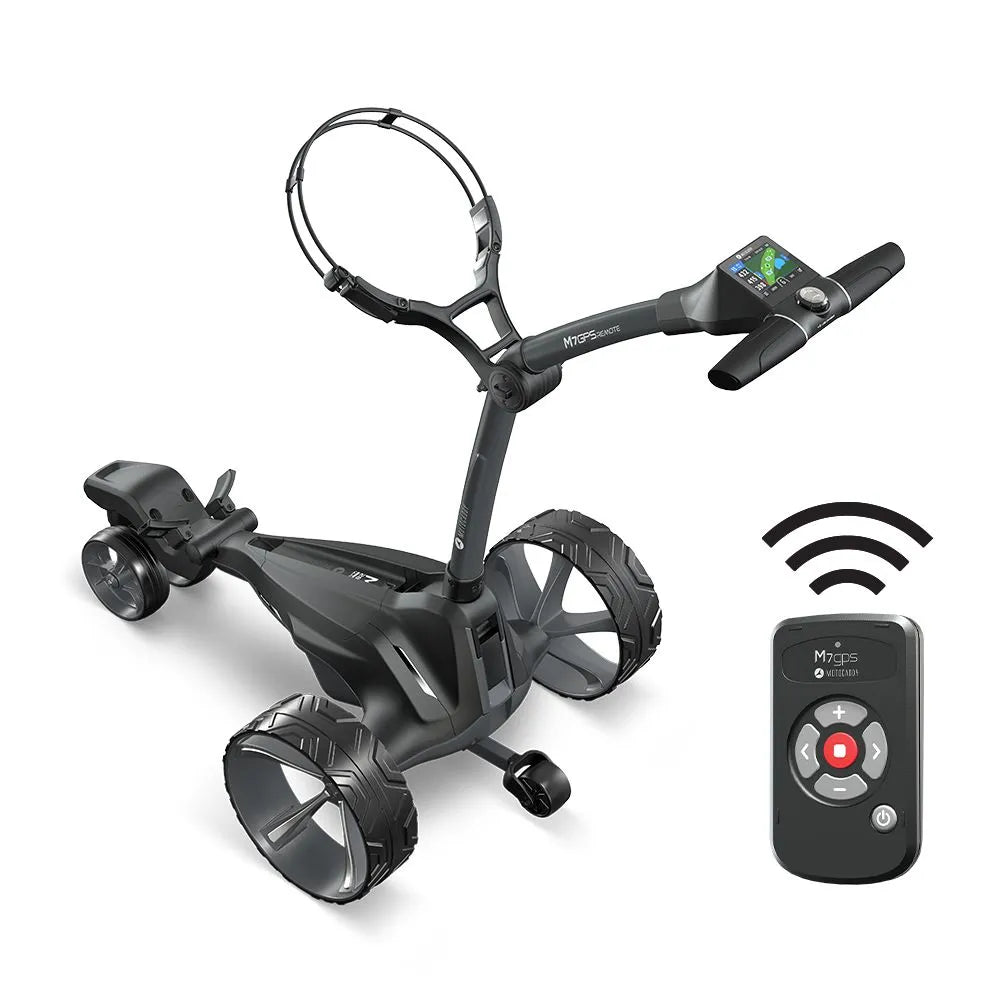 Motocaddy M7 GPS Remote Ultra Lithium Electric Golf Trolley