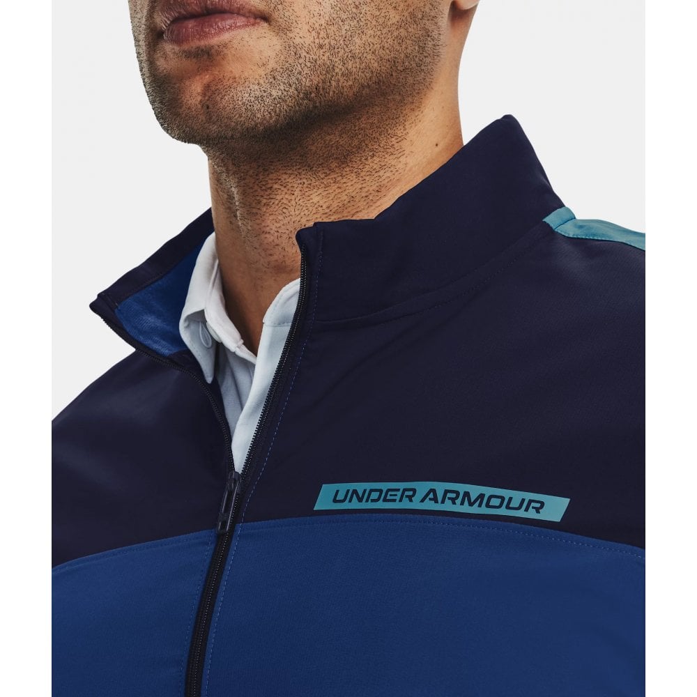 Under Armour Storm Windstrike Half Zip - Blue/Navy